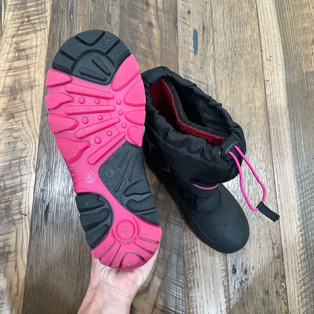 Kamik winter snow waterproof boots girl 5